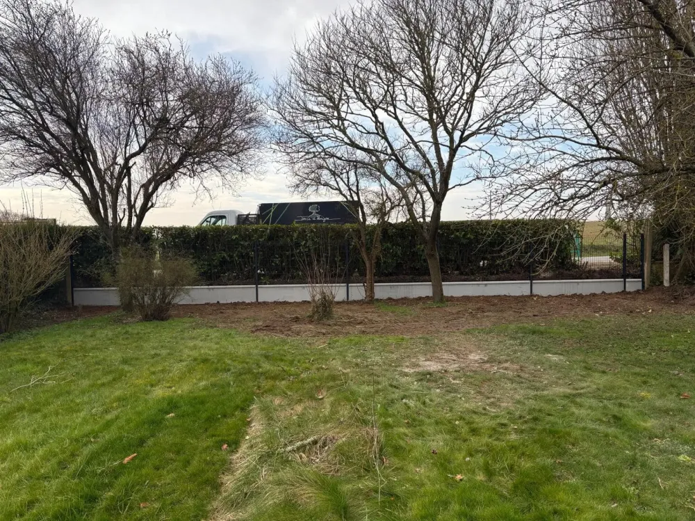 Travaux paysagers à Maisons