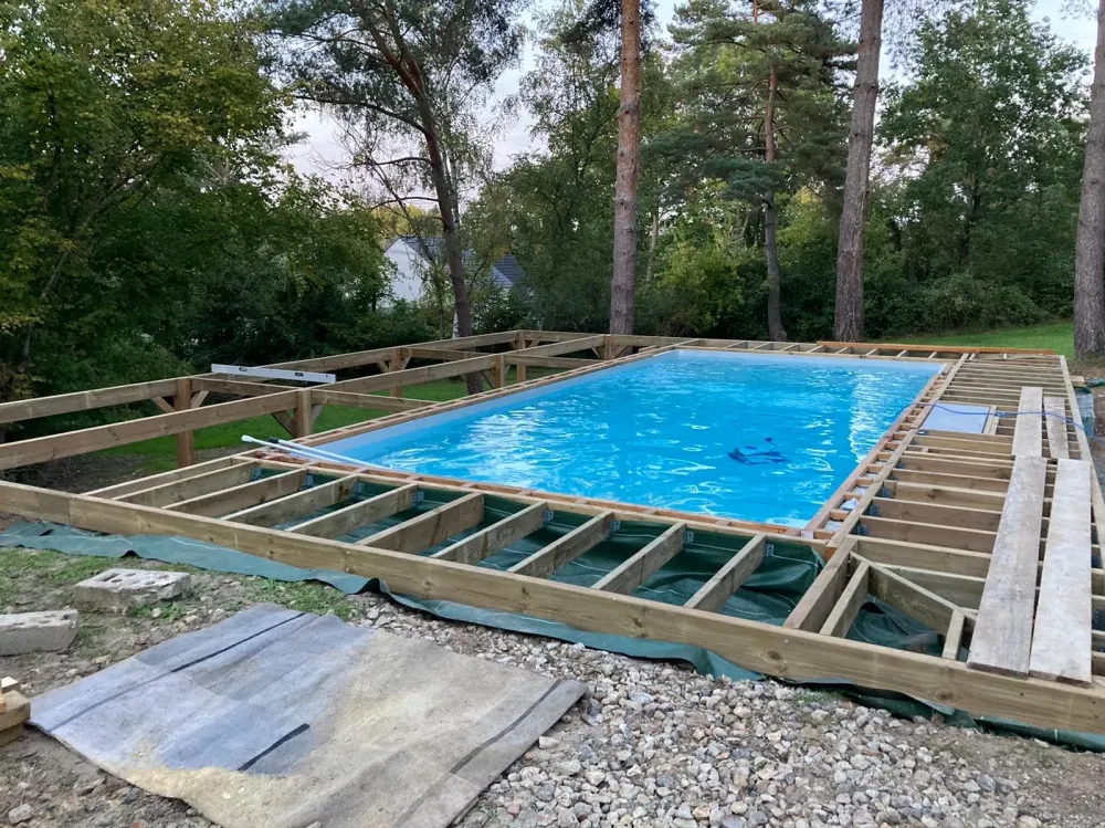 Creation complete d'une piscine