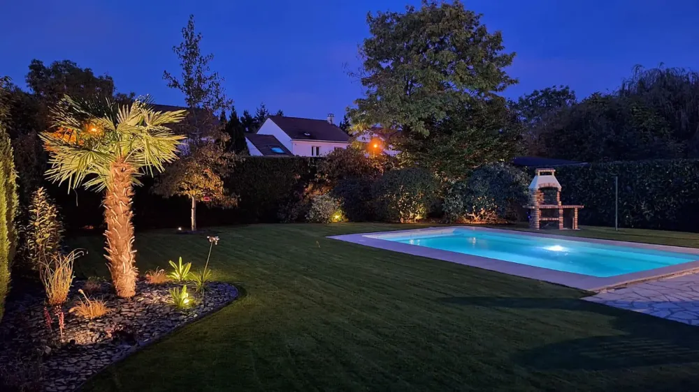 eclairage jardin