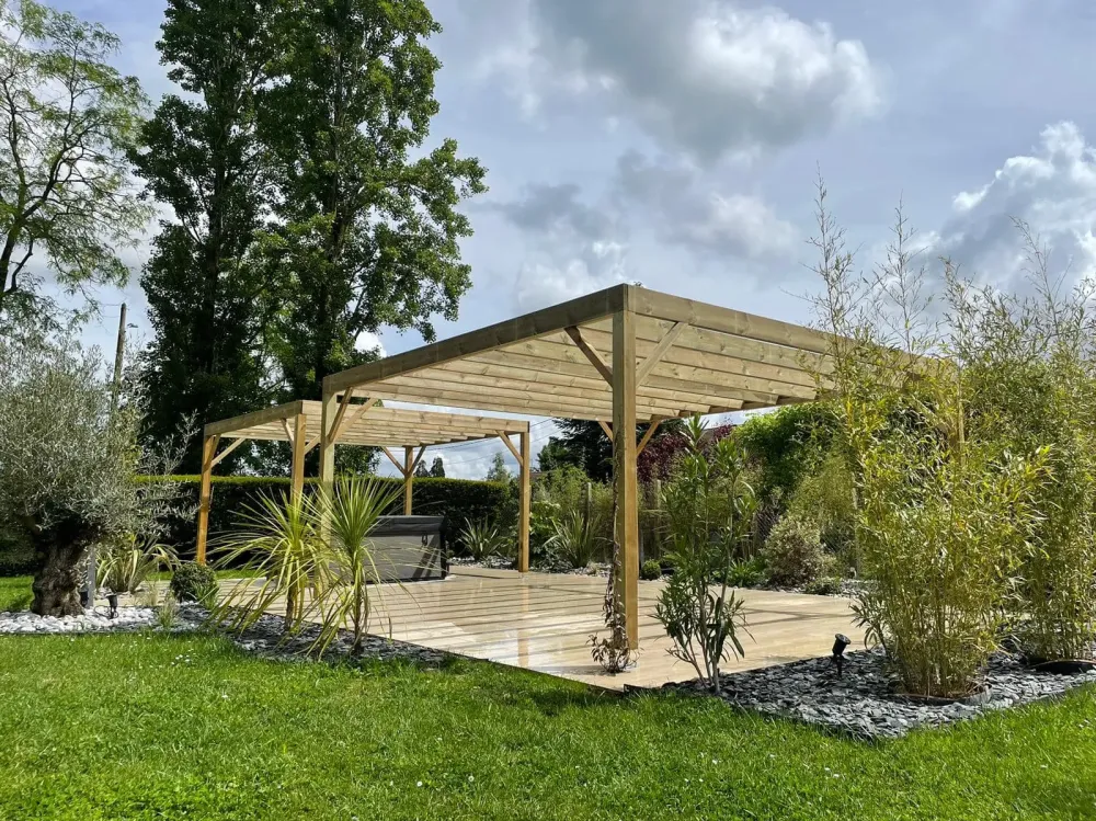 installions des pergolas