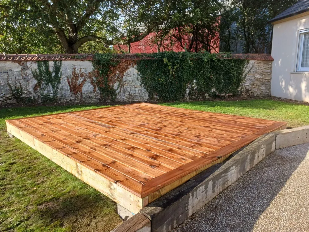 Création de terrasse à Maisons
